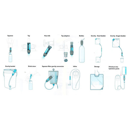 Sawyer úti vízszűrő vízszűrő