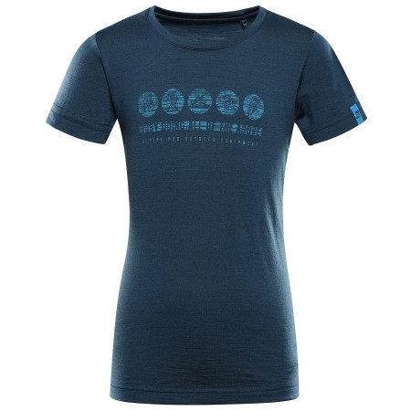 Alpine Pro Mereno 2 gyerek póló kék MOROCCAN