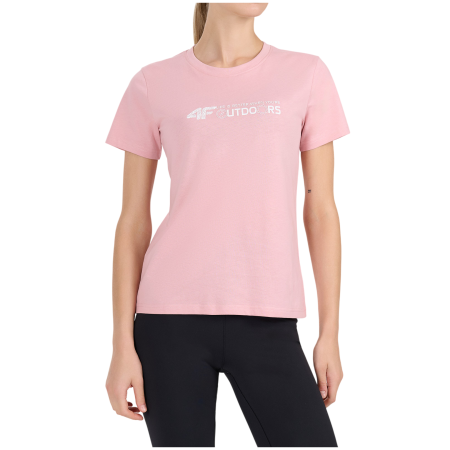 4F Tshirt F3495 női póló világosrózsaszín Light Pink
