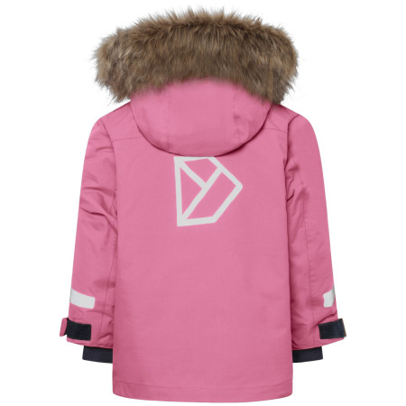 Didriksons Bjärven Kids Parka 5 Heather Pink gyerek télikabát