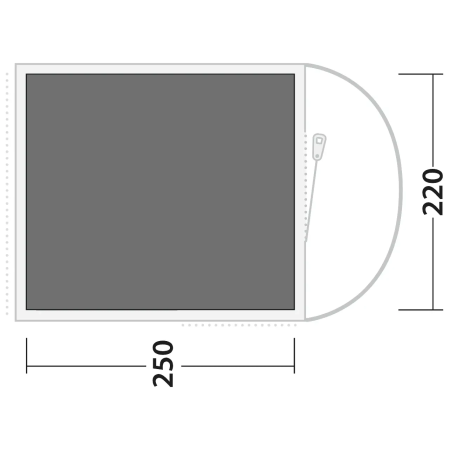 Outwell Footprint Sky 2 talajtakaró
