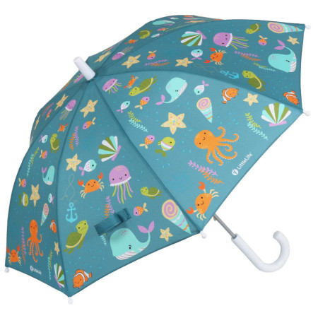 LittleLife Kids Umbrella gyerek esernyő kék Aquatic