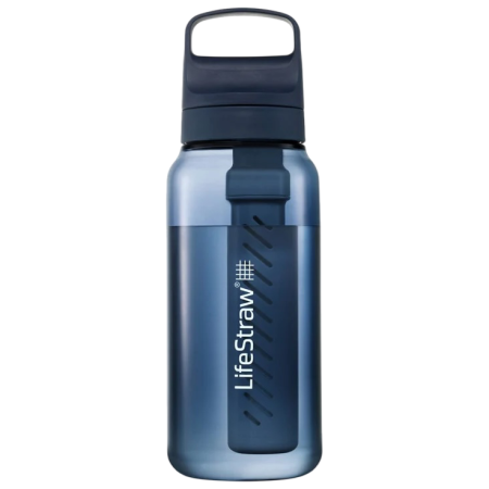 LifeStraw Go 2.0 Water Filter Bottle 1L filteres kulacs sötétkék Aegean Sea