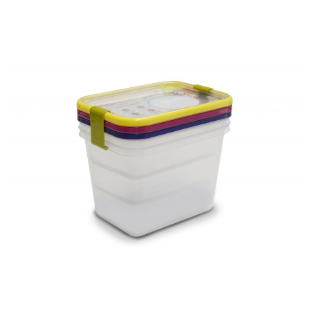 Ételdoboz Omada Sanaliving Box Set 1L, 1,3 L, 2,1L