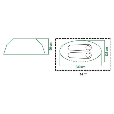 Coleman Galiano 2 samorozkládací stan pro 2 osoby
