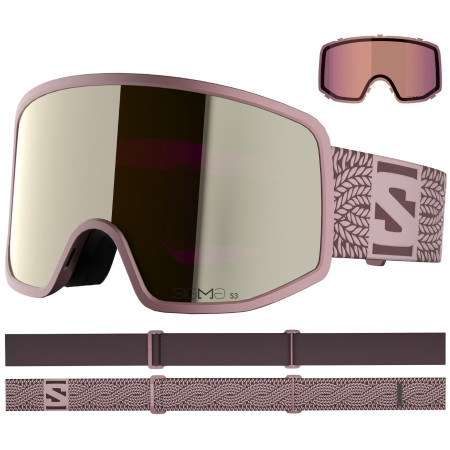 Salomon Sentry Pro S Sigma +1 Lens síszemüveg rózsaszín Dawn Pink