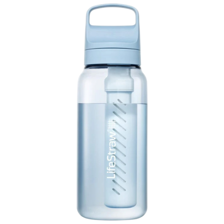 LifeStraw Go 2.0 Water Filter Bottle 1L filteres kulacs világoskék Icelandic Blue