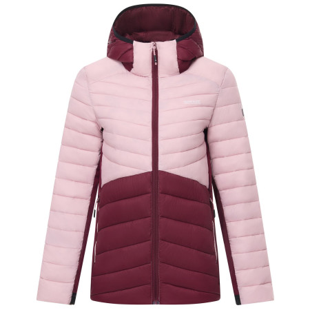 Regatta Womens Hooded Leedre Hybrid női dzseki rózsaszín PwdrLlc/Fig