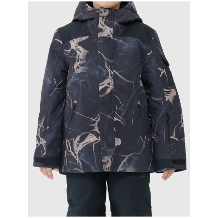 4F Technical jacket M0838 gyerek dzseki szürke MULTICOLOUR 1 ALLOVER