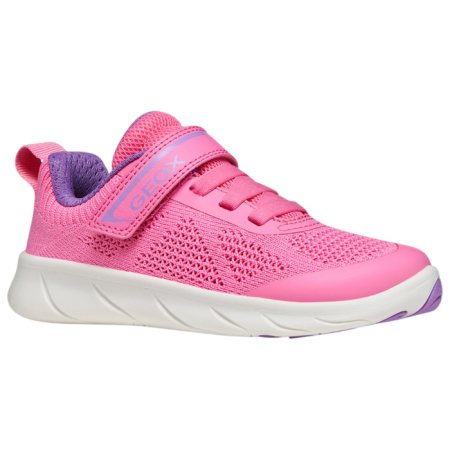 Geox J Foot-Run Girl Pink/Lavender gyerek cipő rózsaszín PINK/LAVENDER