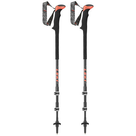 Leki Carbon TA XTG túrabot fekete BlackFluorescentRedWhite