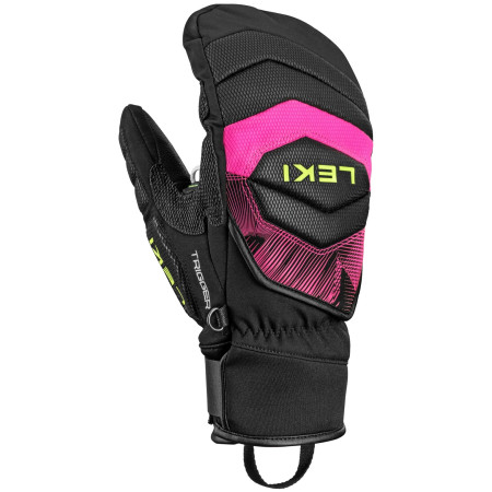 Leki WCR Core TR Mitt síkesztyű fekete/rózsaszín black-neonpink-neonyellow