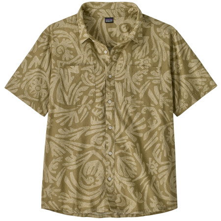 Patagonia Men's Back Step Shirt férfi ing zöld Earthen: Weathered Stone