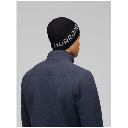 Norrona 29 light merinoUll logo Beanie sapka