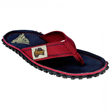 Gumbies Islander Navy Coast flip-flop