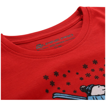 Alpine Pro Ecco 2 Red gyerek póló