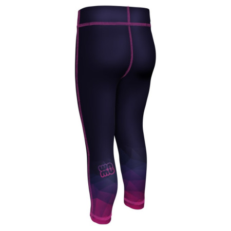 WAMU Mozaika purple gyerek leggings