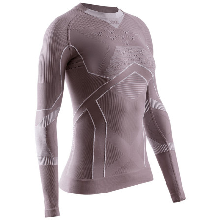X-Bionic Energy Accumulator Light Shirt Ls női funkcionális felső rózsaszín DUSTY LAVENDER/ARCTIC WHITE