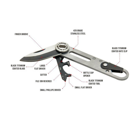 Többfunkciós kés True Utility TRUE Lehký multifunkční nůž Minimalist