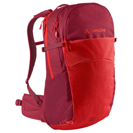 Vaude Wizard 24+4 túrahátizsák narancs/burgundi vörös