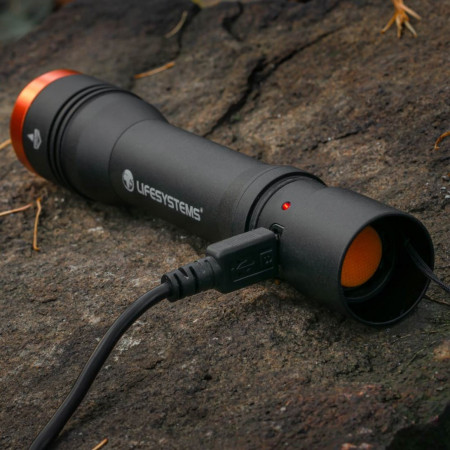 Lifesystems Intensity 545 Hand Torch, Rechargeable / AAA Battery lámpa