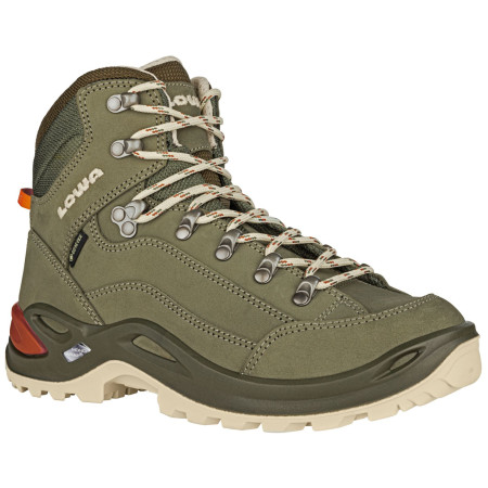 Lowa Renegade GTX Mid Ls női cipő zöld grey green