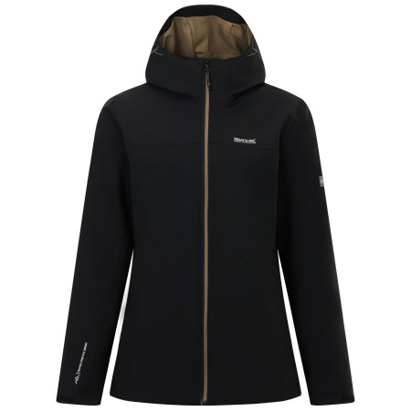 Regatta Womens Wentwood 3in1 női dzseki fekete/barna Black(Mocha)