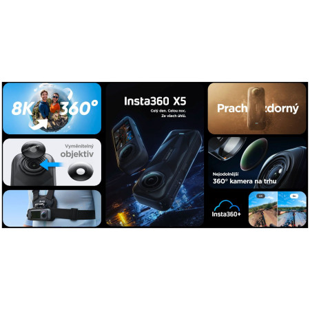 Insta360 X5 kamera