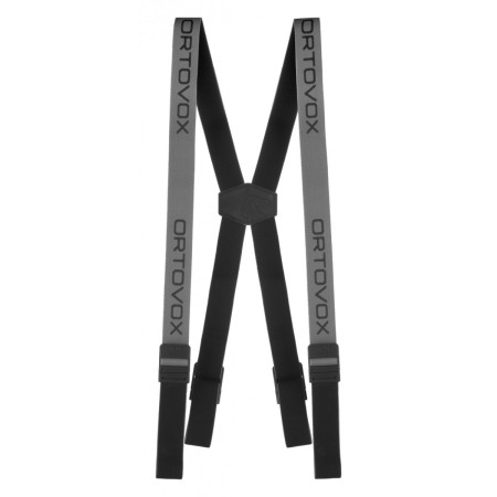 Nadrágtartó Ortovox Logo Suspenders fekete