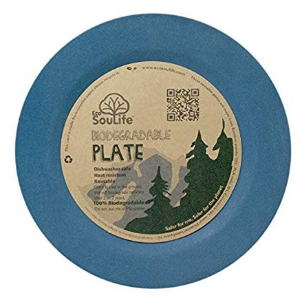Tányér EcoSouLife Side Plate kék navy