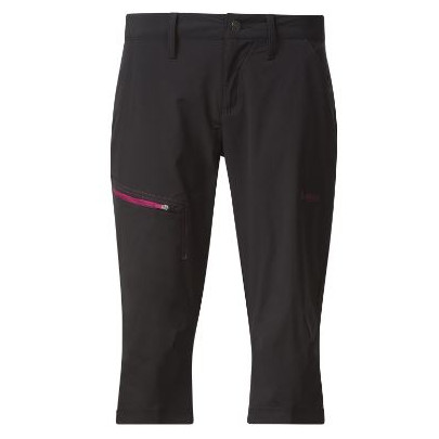 Női 3/4-es nadrág Bergans Moa Lady Pirate fekete Black/Cerise