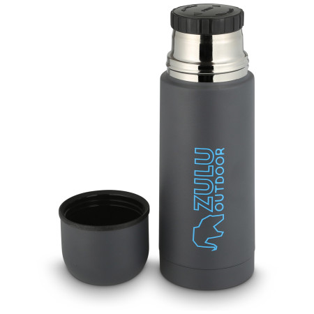 Zulu Vacuum Flask 0,35L termosz szürke/kék grey/blue
