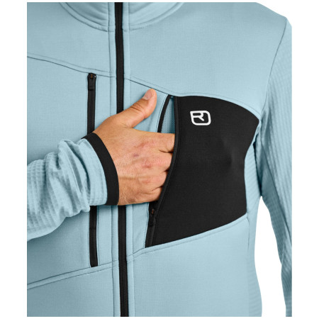 Ortovox Fleece Grid Jacket M férfi pulóver