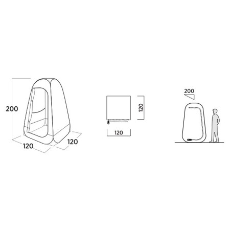 Easy Camp Vik Utility Tent sátor kiegészítő elem