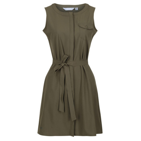 Regatta Highton Str Dress női ruha zöld Grape Leaf