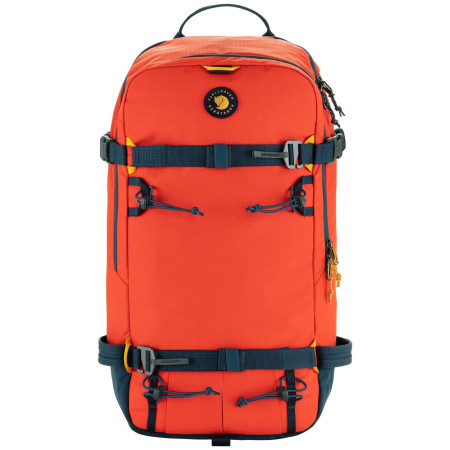 Fjällräven Bergtagen Touring 30 túrahátizsák piros Flame Orange-Mountain Blue