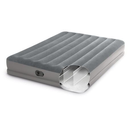 Intex Queen Dura-Beam Prestige Mid-Rise USB Pump felfújható matrac
