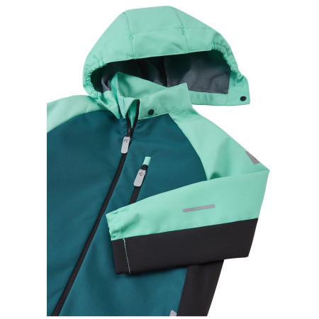 Reima Temppu Dark Teal gyerek softshell kabát