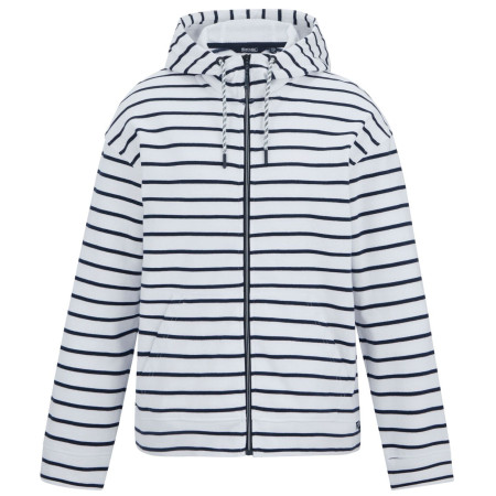 Regatta Bayletta Hoody női pulóver fehér/kék Wht/NvyStrpe