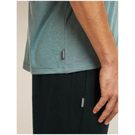 Icebreaker Merino Blend Core SS Tee Single Line Camp férfi funkcionális póló