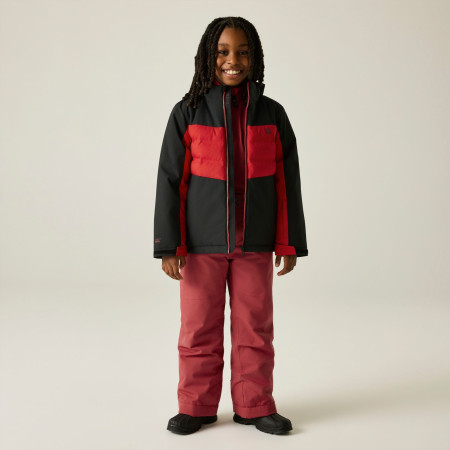 Dare 2b Cheery Jacket Blck/DngrRed gyerek dzseki