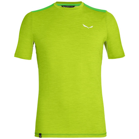 Férfi póló Salewa Pedroc Hybrid 2 Dry M S/S Tee világoszöld