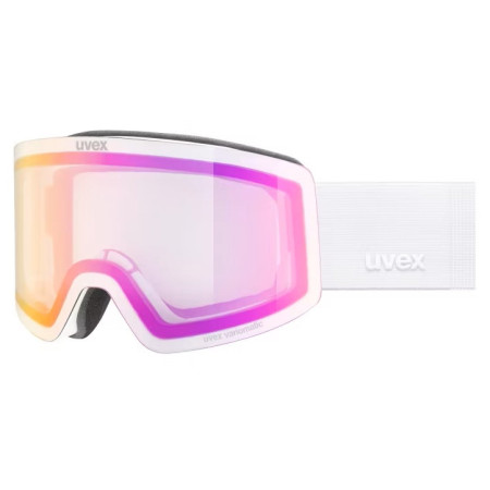 Uvex Provoqe V síszemüveg fehér WHITE MATT DL/PINK-CLEAR S0-2