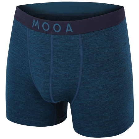 MOOA MerinoSilk 4in férfi boxer kék legion blue melange