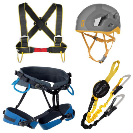 Ferrata szett Singing Rock Packet Ferrata Exp