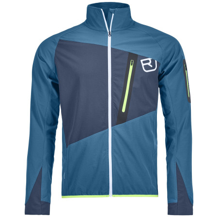 Férfi kabát Ortovox Tofana Jacket kék Blue sea
