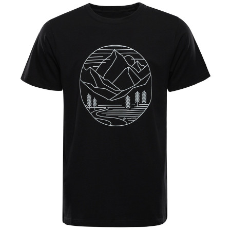 Alpine Pro Morol férfi póló fekete BLACK VARIANTA PC