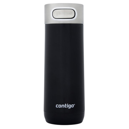 Contigo Luxe 470ml thermo bögre fekete/ezüst licorice
