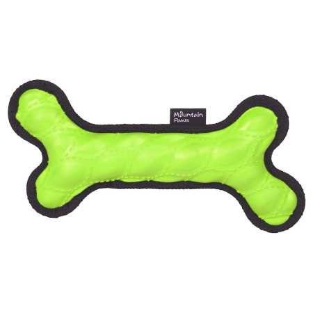Mountain Paws Rubber Bone Dog Toy játékszer kutyáknak világoszöld Green