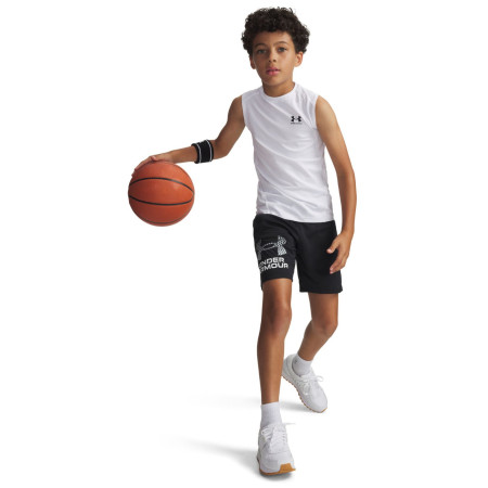 Under Armour UA Tech Logo Shorts Black gyerek rövidnadrág